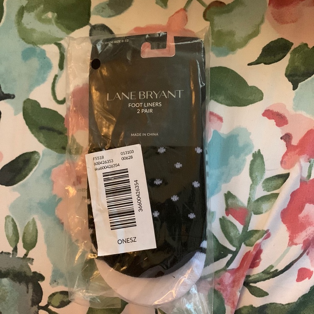 Foot Liners - Black and White